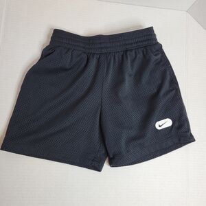 Nike Youth Black Mesh Athletic Shorts